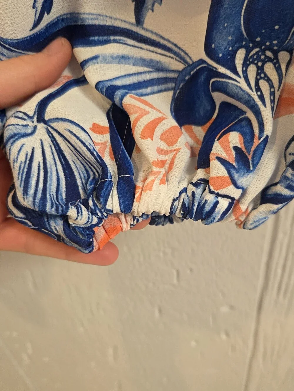 Aqua Bendita Floral Jumpsuit